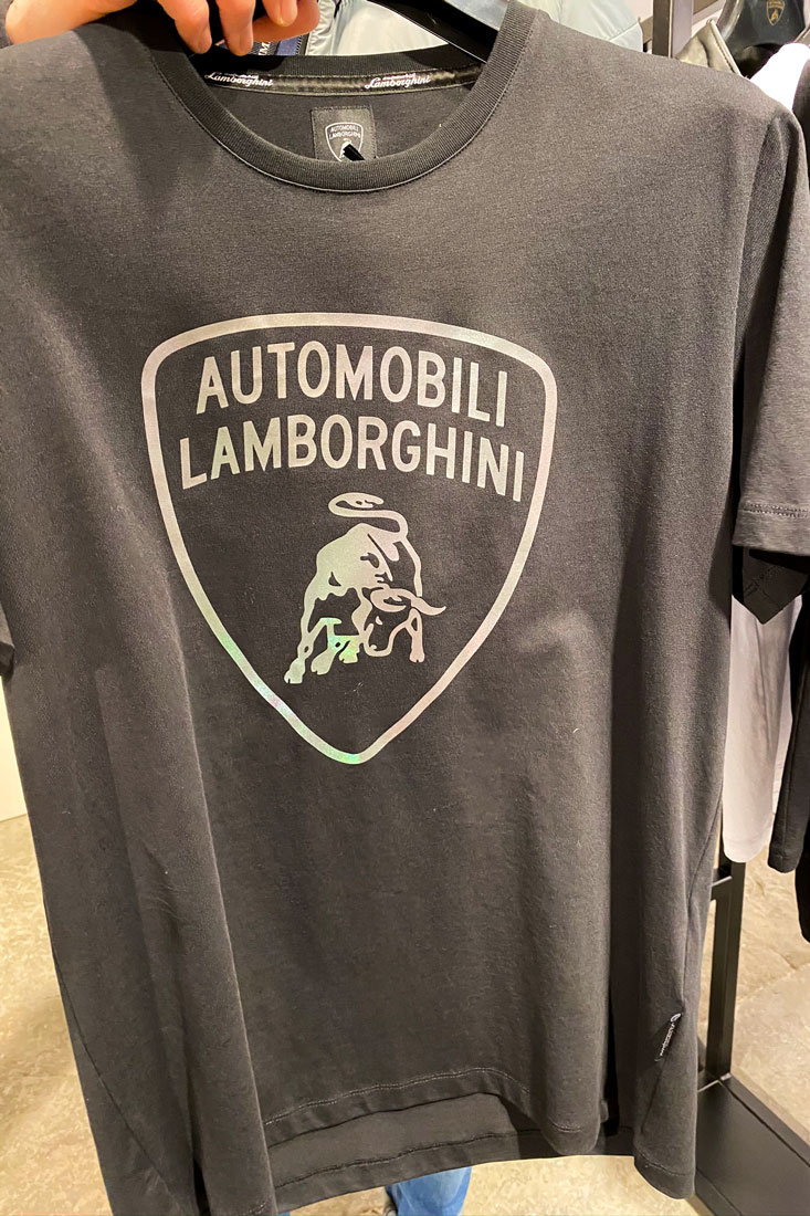 Lamborghini menswear