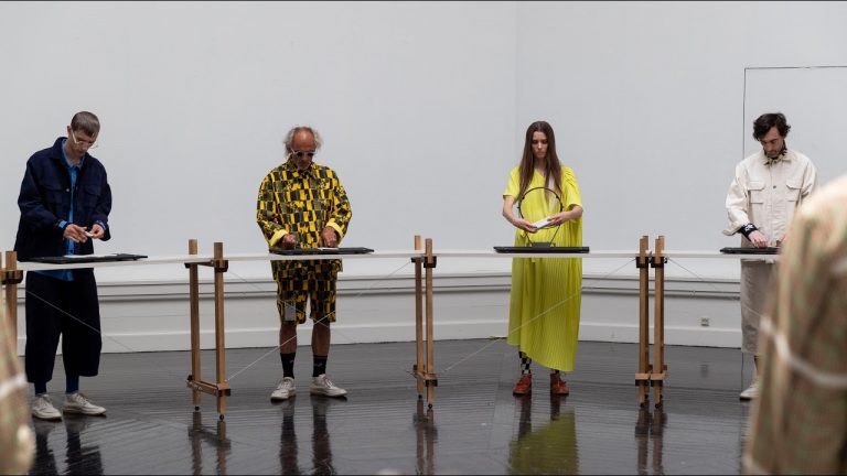 HENRIK VIBSKOV SS22 LIVE SHOW 'THE SUN WILL SHINE ON THE ASSEMBLY LINE'