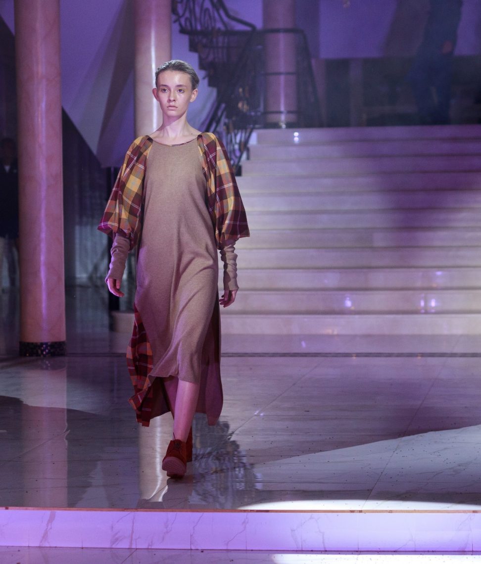 Designer Elmira Zamanova with a collection that tells that change is coming