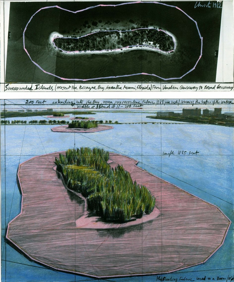 Christo, Surrounded Islands (Project for Biscayne Bay, Greater Miami, Florida) #51