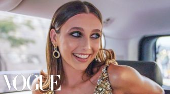 Emma Chamberlain Gets Ready for the Met Gala