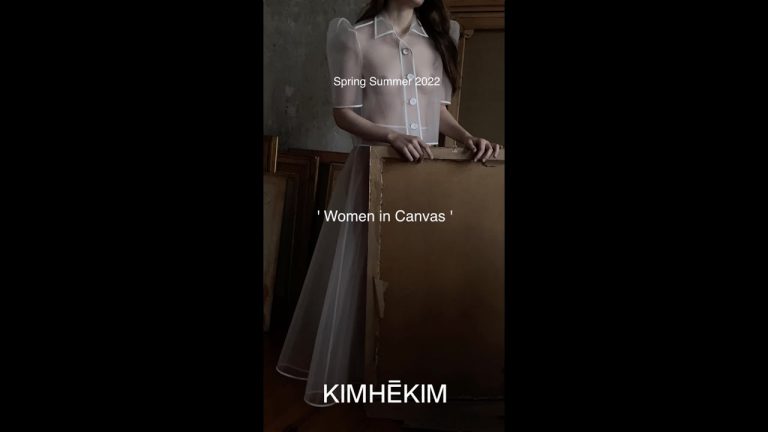 KIMHĒKIM I Spring/Summer 2022 Collection I Obsession N°2 'Women in Canvas'