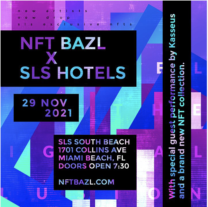 NFT BAZL x SLS South Beach 