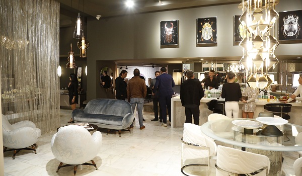 Italian design brand Visionnaire celebrates new capsule collections with a cocktail party at Miami showroom