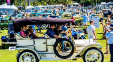 View from Boca Raton Concours d'Elegance Showfield