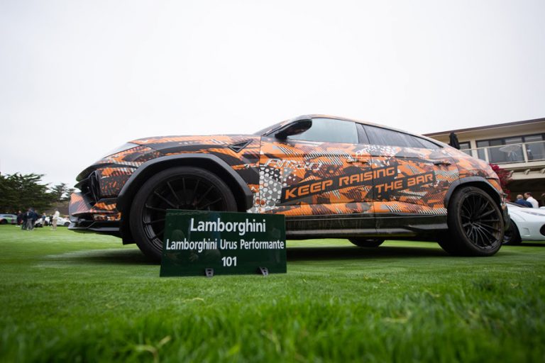 Lamborghini Showcases Pikes Peak Record Breaking Urus Performante at 71st Pebble Beach Concours d’Elegance