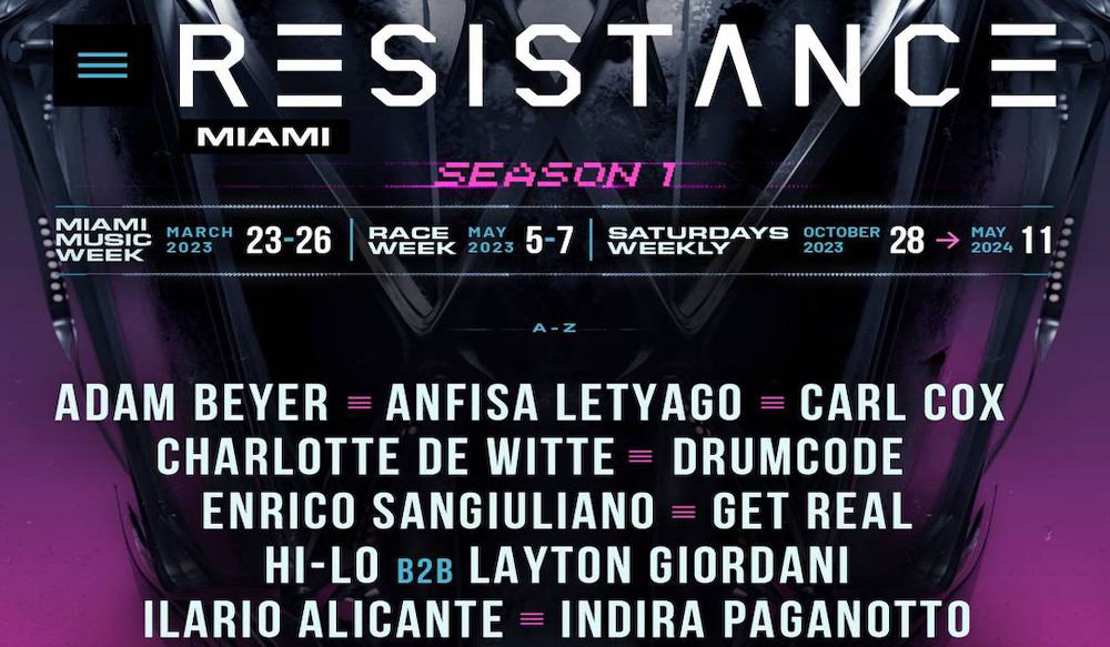 ULTRA Worldwide’s underground concept RESISTANCE to debut inaugural U.S. club residency at M2, Miami’s newest nightlife haven