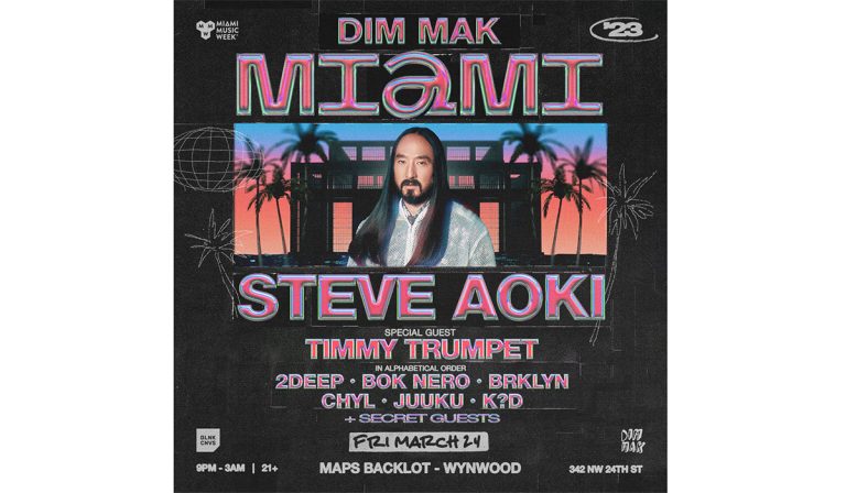 Dim Mak announces the lineup for its 14th annual Miami Music Week Party