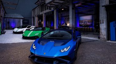 Lamborghini brings color to Milan Design Week