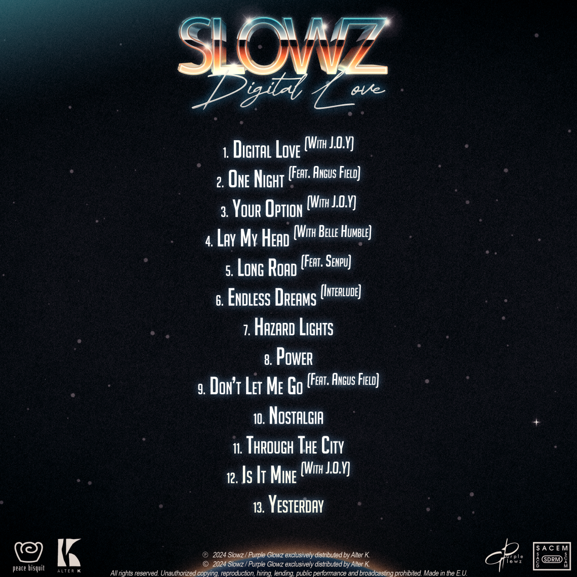 Slowz Releases Debut Album ‘Digital Love'