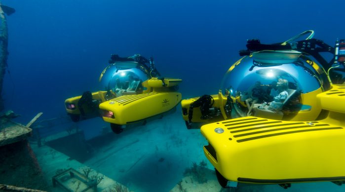 Two TRITON 3300-3 MKII ©Nick Verola & Triton Submarines