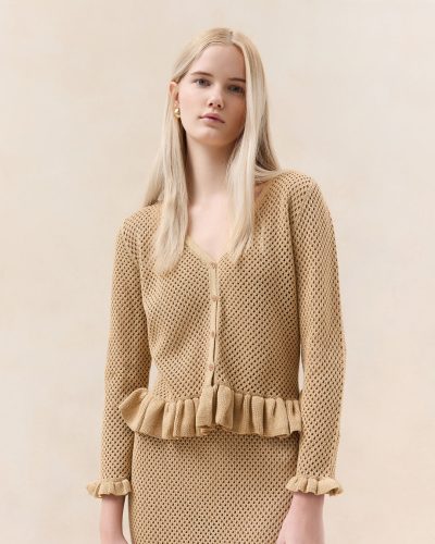 Birdie Tan Cardigan