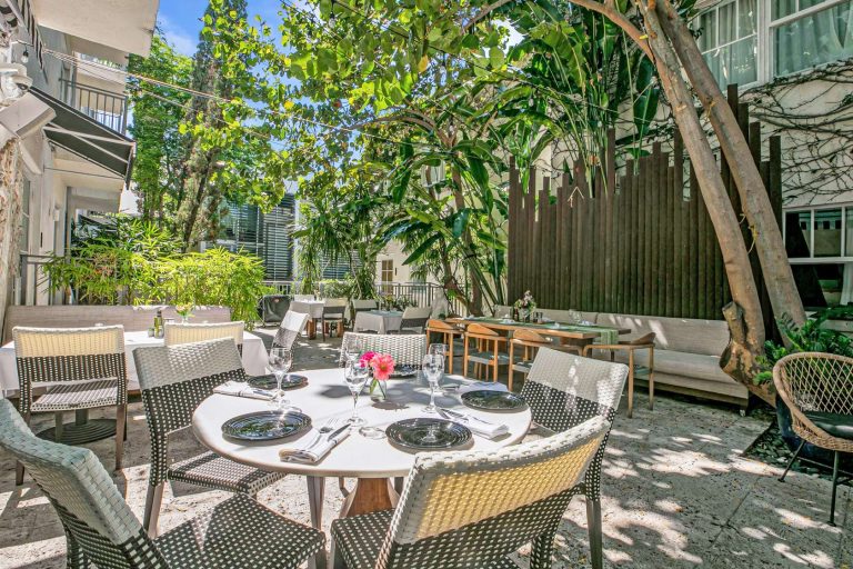 El Pation miami Beach Ambiance