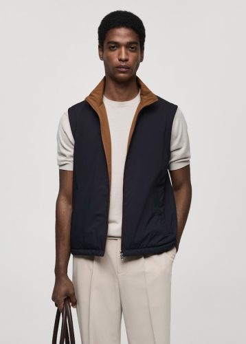 Gilet idrorepellente reversibile