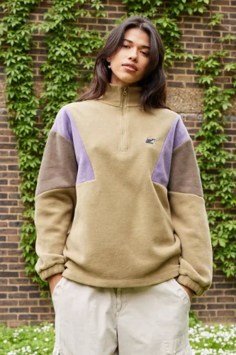iets frans... Colorblock Fleece Jacket