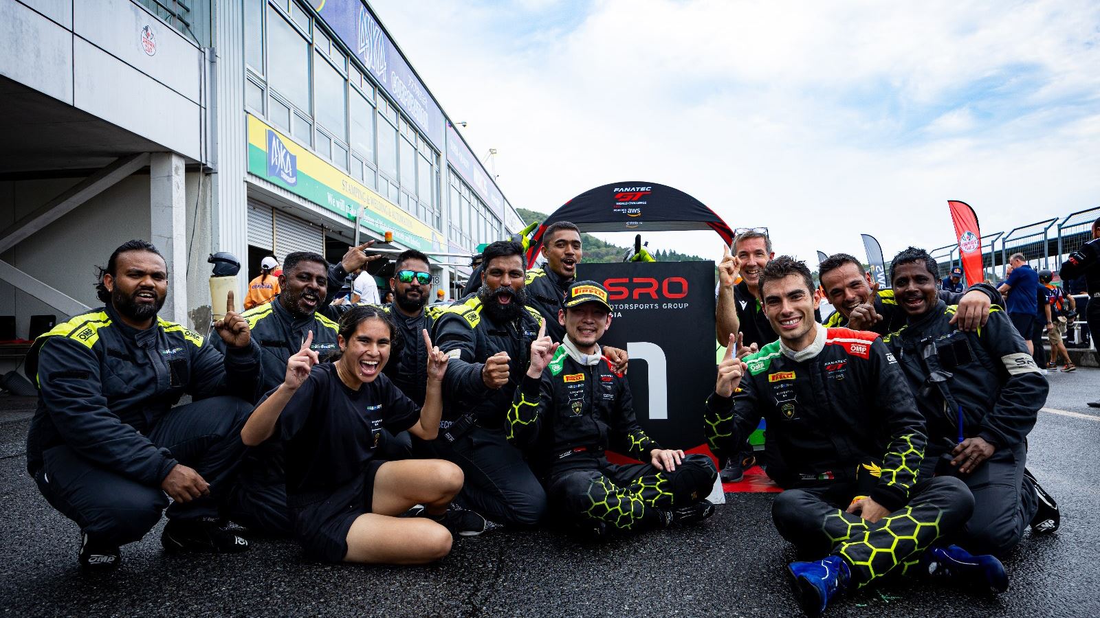 ランボルギーニ、岡山でGTワールドチャレンジ・アジア初優勝