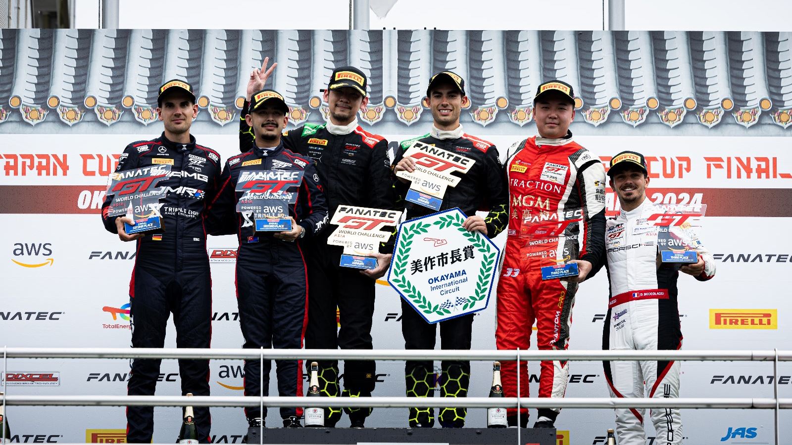 ランボルギーニ、岡山でGTワールドチャレンジ・アジア初優勝
