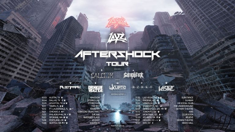 AUFSTREBENDE BASS-SENSATION LAYZ KÜNDIGT "AFTERSHOCK" NORDAMERIKANISCHE HEADLINER-TOUR AN