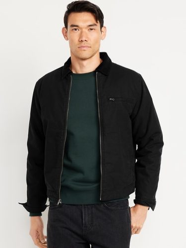 Giacca con zip rilassata