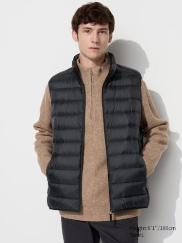 Gilet in piuma ultraleggero