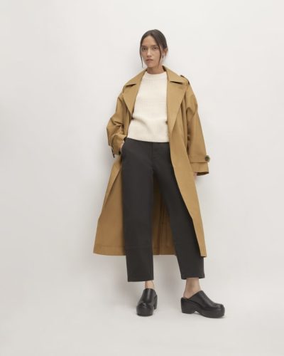 The Cotton Long Trench Coat