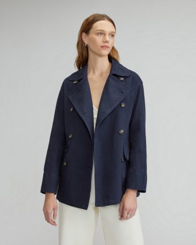 The Organic Cotton Herringbone Jacket