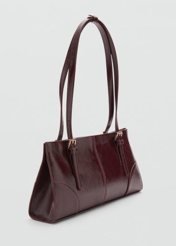 Shoulder bag with buckles