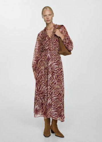 Printed long dress