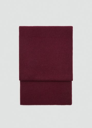 Wool cashmere scarf