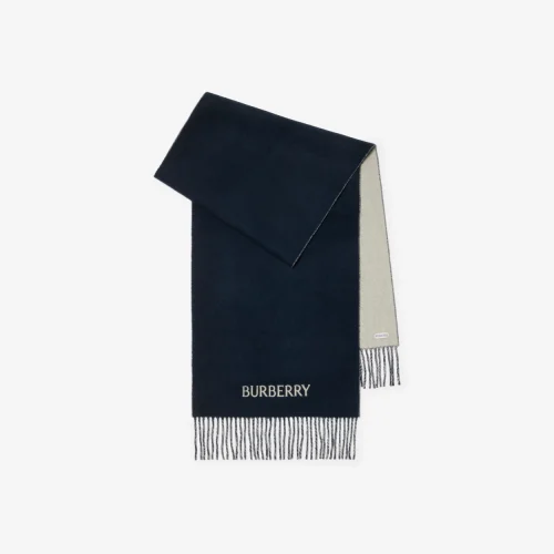 Reversible EKD Cashmere Scarf