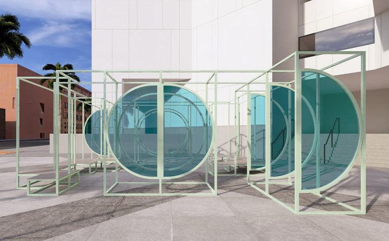 Geovanna Gonzalez Flowing Pathways, A New Commissioned work for the MOAD Pavilions Series