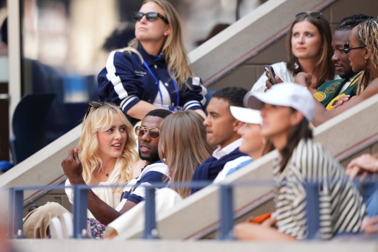 Kathryn Newton assiste à un quart de finale du simple messieurs à l'US Open 2024 le mardi 3 septembre 2024 à Flushing, NY. (Darren Carroll/USTA)