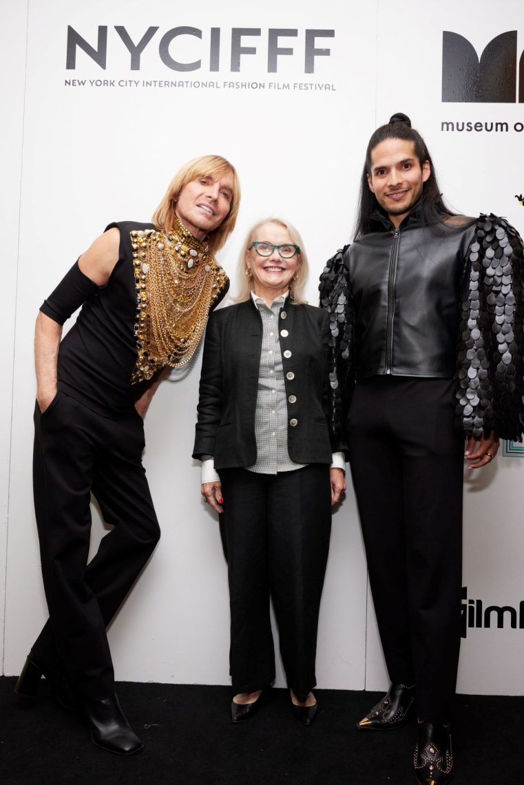 Marc Bouwer, Commissioner Pat Swinney Kaufman, Pedro Oberto (Photo Credit Blaine Pennington for NYCIFFF)