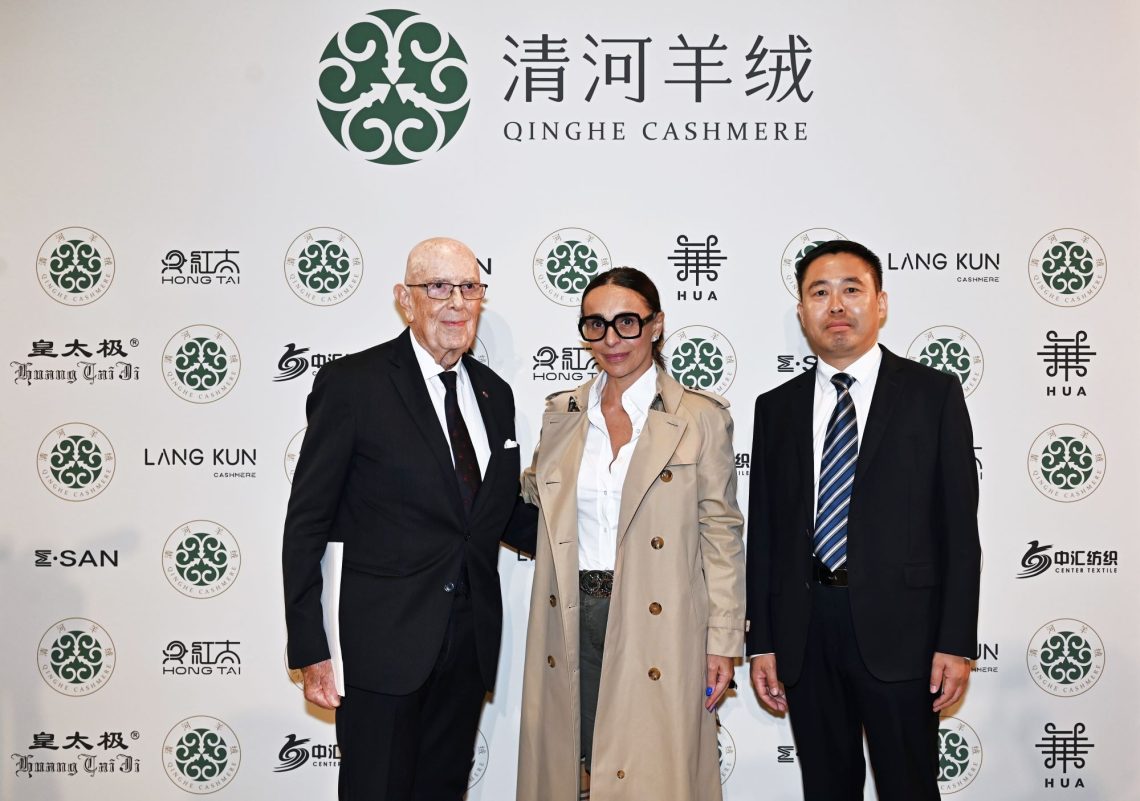 Mailand präsentiert die Exzellenz von Qinghe Cashmere