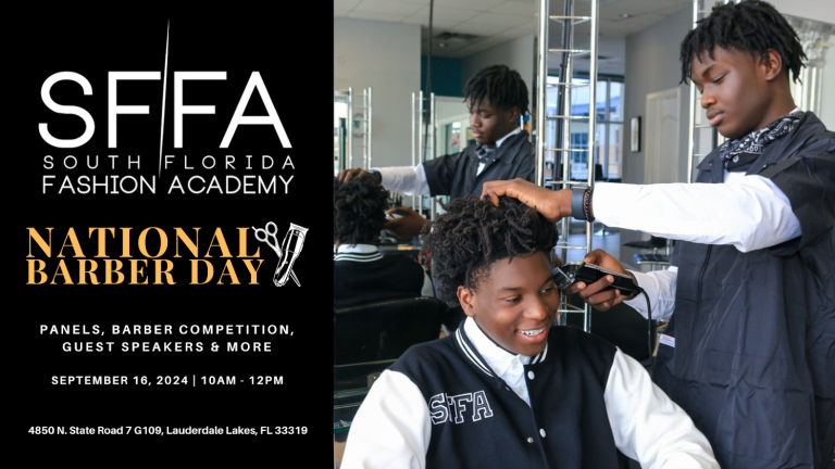 Il programma per barbieri dell'Accademia della moda della Florida del Sud promuove molto di più delle abilità di taglio: promuove e celebra la gioia dei neri 