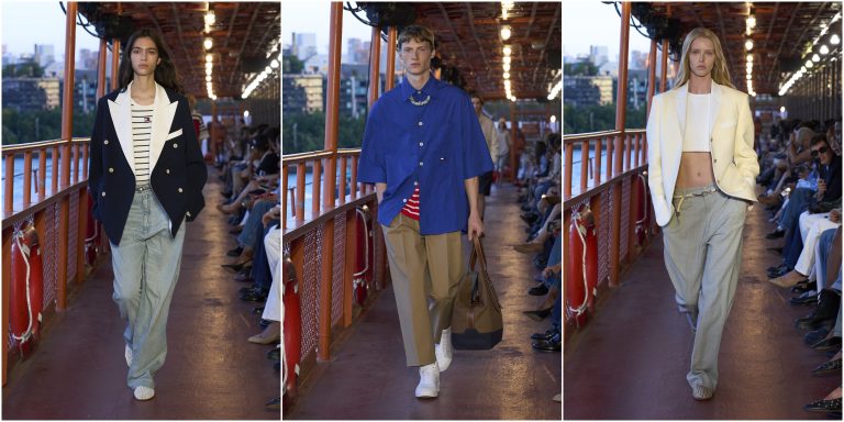 Tommy Hilfiger Presents Nautical with a Twist at New York Fashion Week