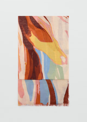 Printed scarf