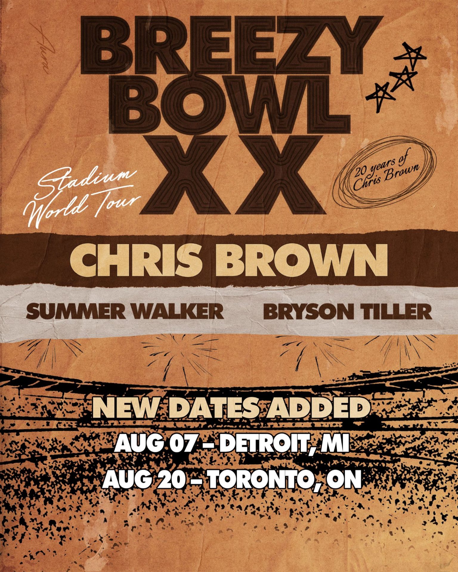 Chris Brown Announces Additional Dates For ‘Breezy Bowl Xx’