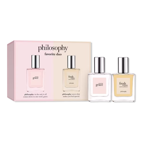 Philosophy Amazing Grace and Fresh Cream Warm Cashmere 2-Piece Mini Gift Set