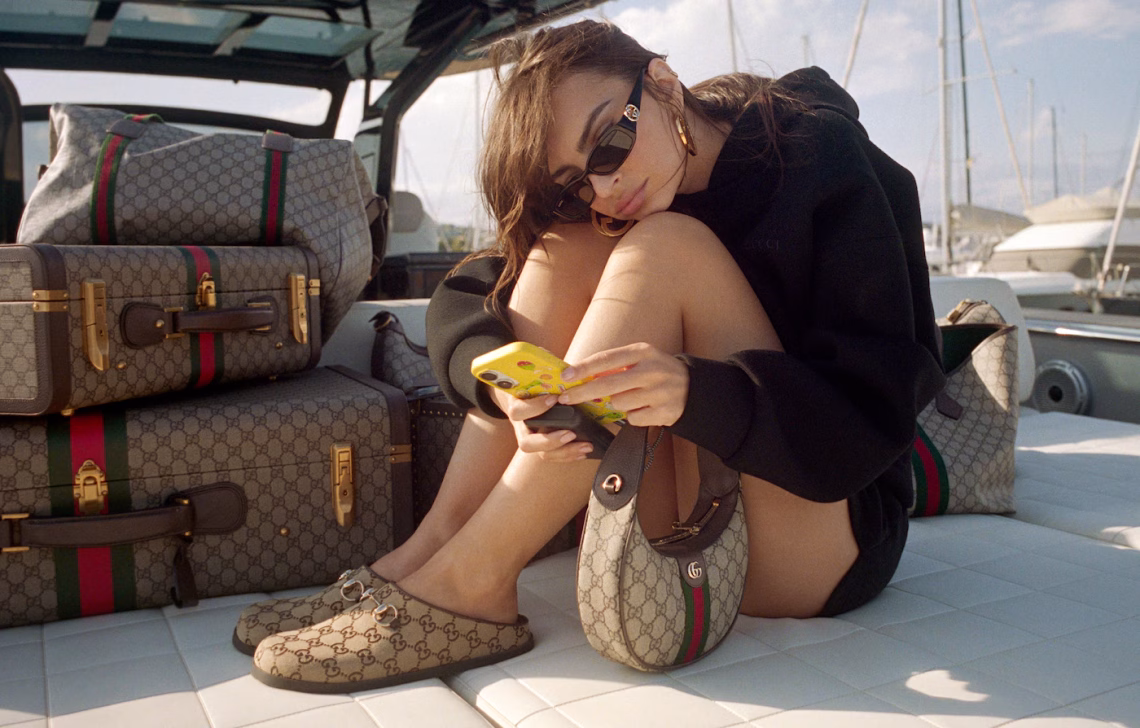 Gucci “GG Obsession” 2025 Campaign with Emily Ratajkowski