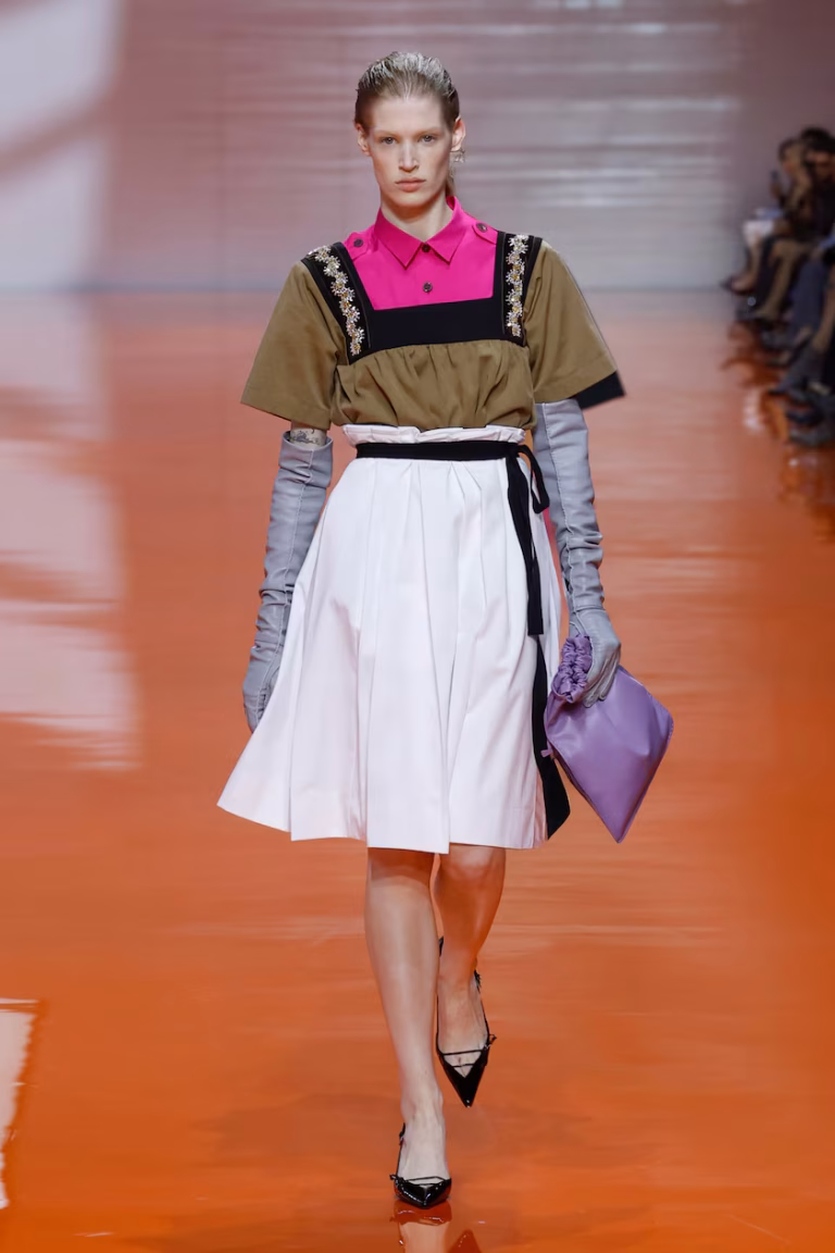 Prada Spring/Summer 2026 Womenswear show “Body of Composition“