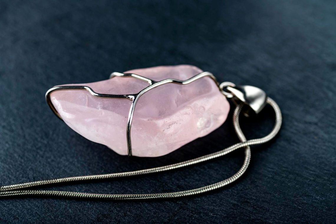 Why Rose Quartz Necklaces Are the Season’s ‘It’ Accessory