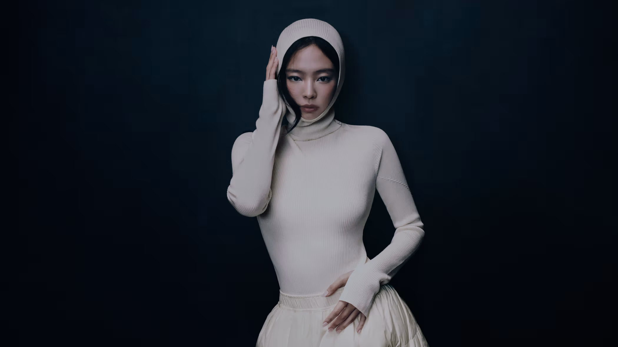 JENNIE Stars in Moncler’s ‘Re/Icons’ Campaign in a Black Karakorum Jacket
