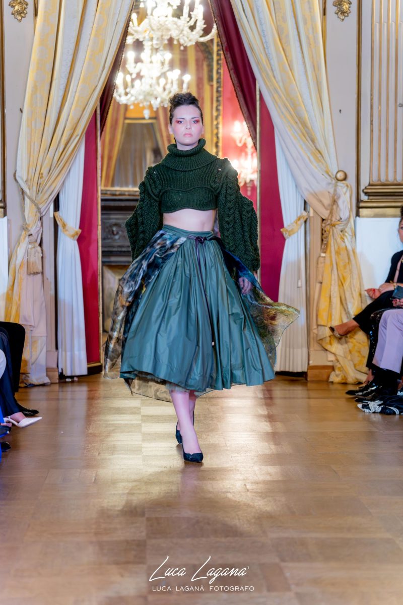 Alena Pahirnitskaya at Rome Fashion Week 2026