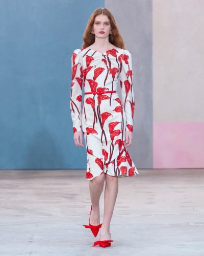 Carolina Herrera Fall 26 at NYFW FW26