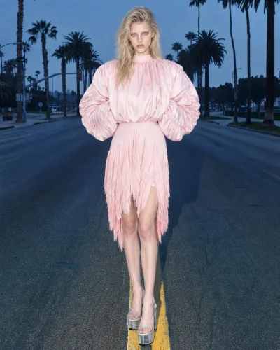 David Koma Spring 2027: Crystal Spirals, Fringe and AI