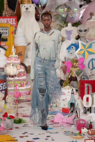Diesel Fall/Winter 2026: Glenn Martens' Archive at Milan Fashion Week