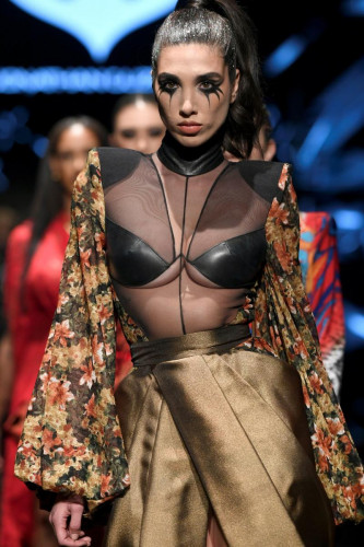 Jonathan Guzman at Los Angeles Fashion Week Powered By Art Hearts Fashion Fall/Winter 2022