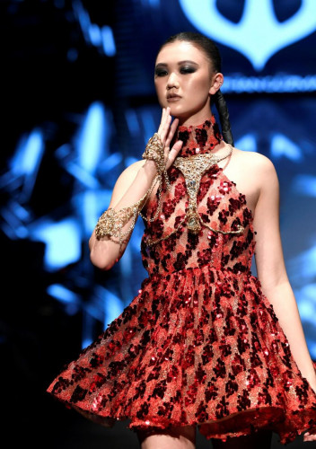 Jonathan Guzman alla Los Angeles Fashion Week Powered By Art Hearts Fashion Autunno/Inverno 2022