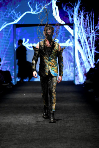 Kenneth Barlis at Los Angeles Fashion Week Powered By Art Hearts Fashion Fall/Winter 2022